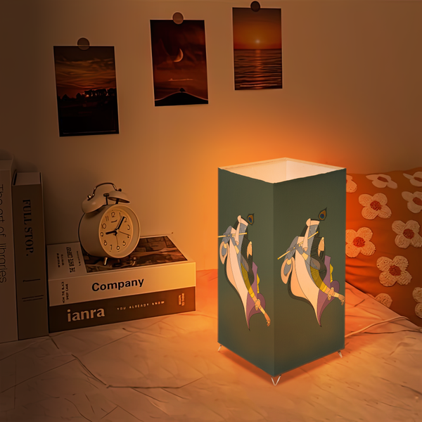 Radhe krishna Dark Table lamp