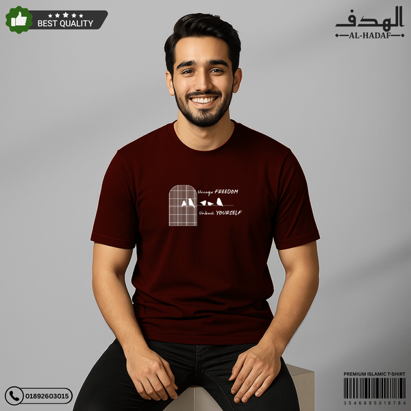 Uncage Freedom Premium T-Shirt - Image 3