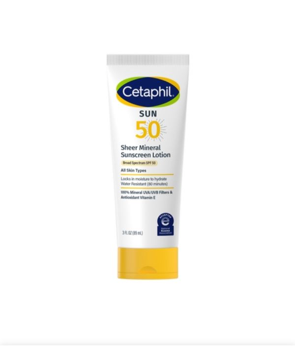 Cetaphil SUN 50 Sheer Mineral Sunscreen Lotion-(89ml)