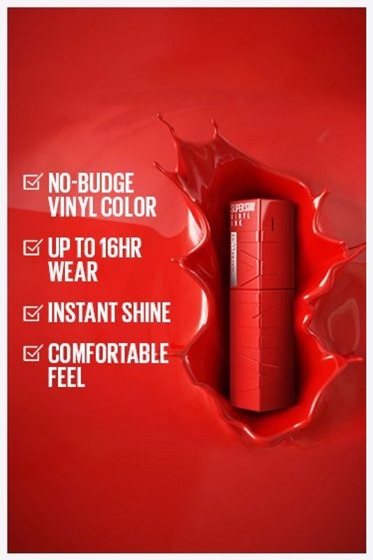 SUPER STAY® VINYL INK® LONGWEAR LIQUID LIPCOLOR- 50 wicked - Image 4