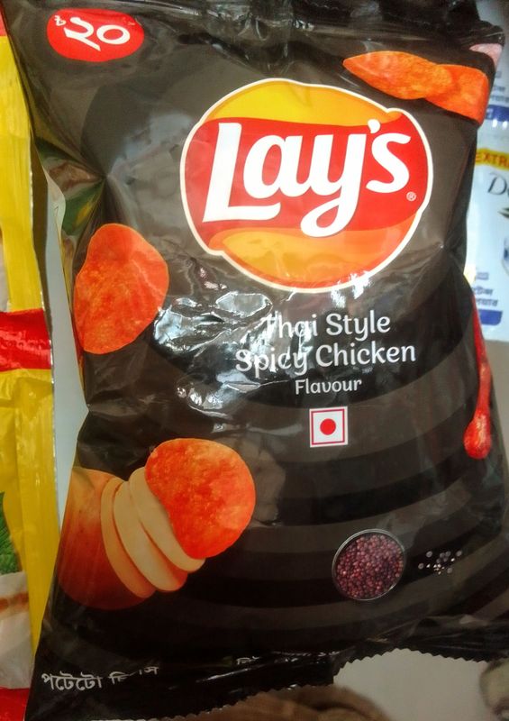 Lays Spicy chicken  16 grm