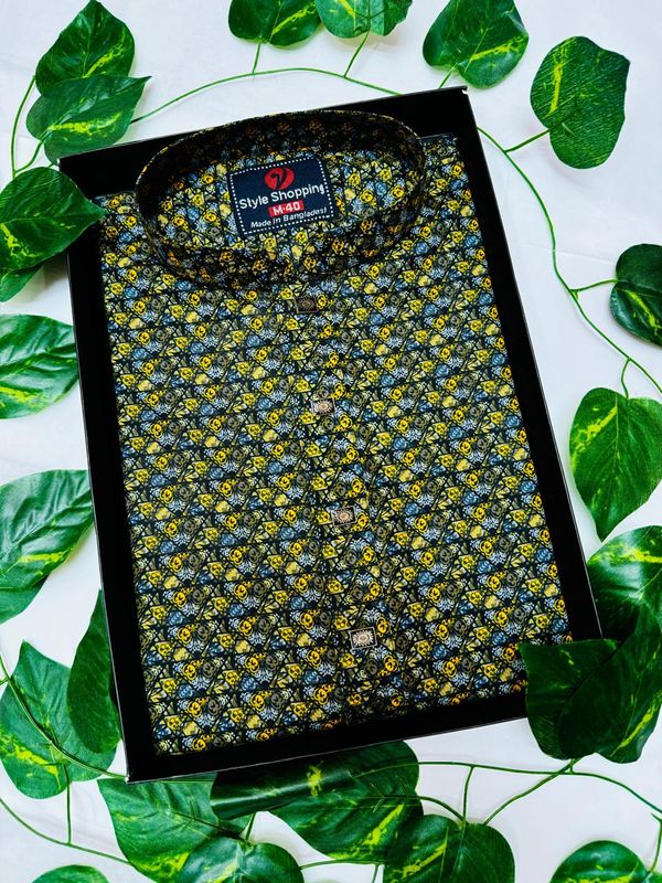 Cotton Print Panjabi