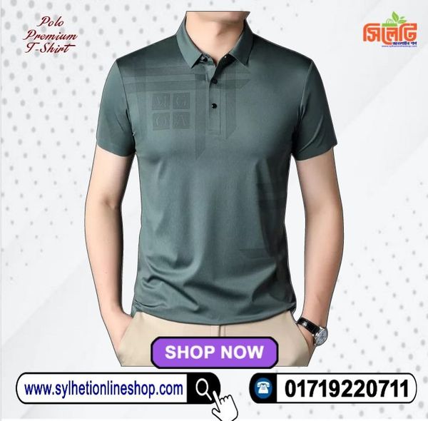 Stylish Half Sleeve Polo T-Shirt (Code: 748900)