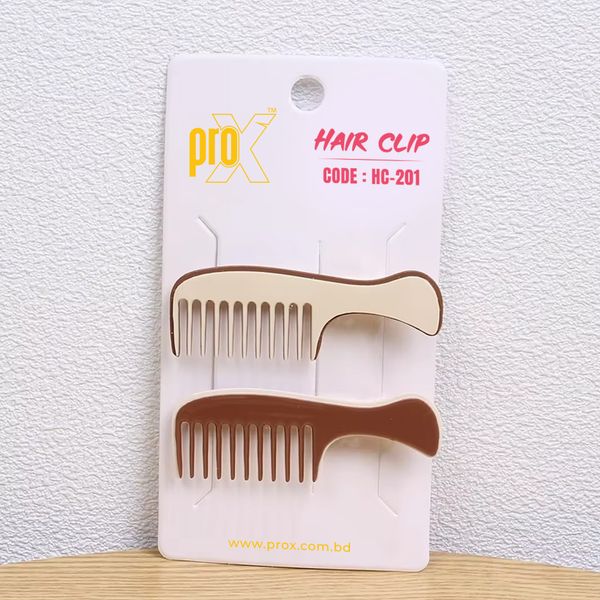 ProX Heritage Hairpieces Hair Claw Clip For Women HC-201-2