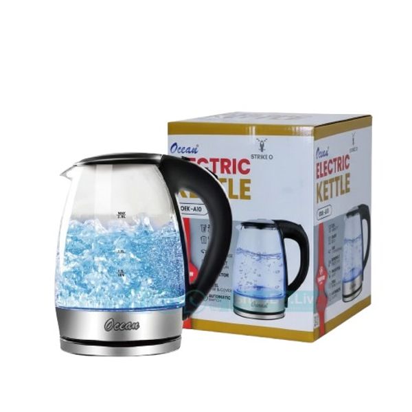 Ocean Electric Kettle 2.0L OEKA10 ihw | 1500W Fast Boiling Kettle with LED Indicator | Price in BD