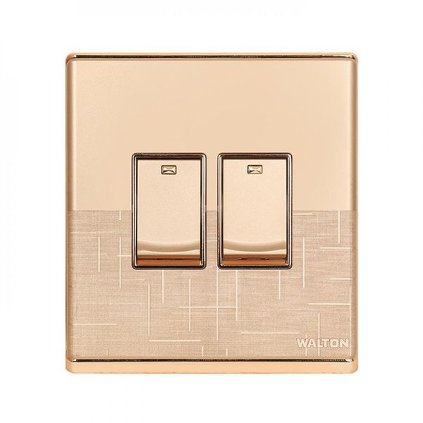 Fiona 2 gang 1 way switch(WF2GS1)