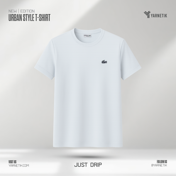 Lacoste Men's Clean White T-shirt