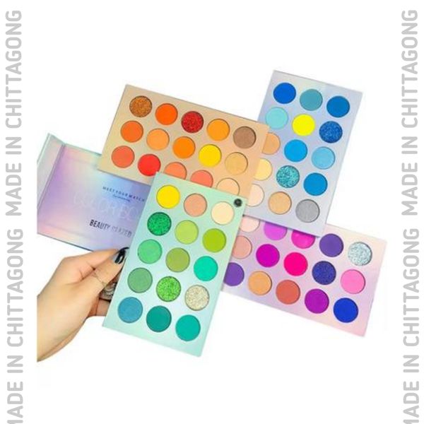 Beauty Glazed-Color Board 60 colour