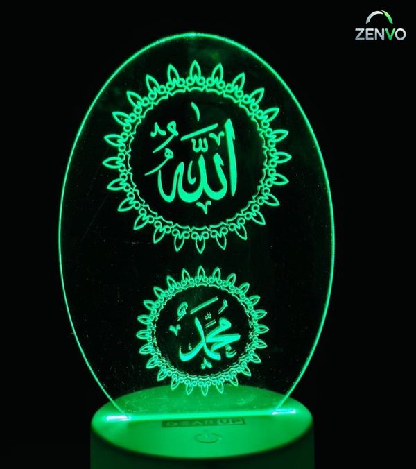 GearUP Acrylic Multicolor Night Lamp