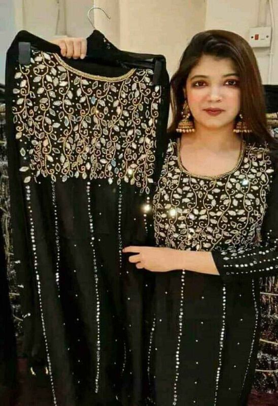 কারচুপি থ্রি পিস - Image 2