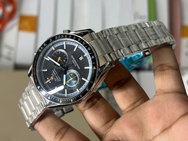 OMEGA CHRONO CHAIN SILVER/BLACK