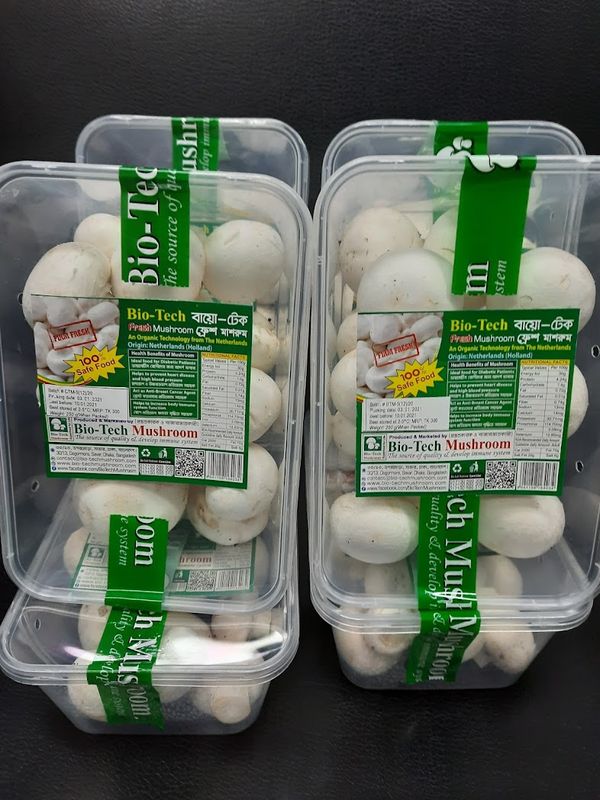গার্ডেন ফ্রেশ মাশরুম 1kg box