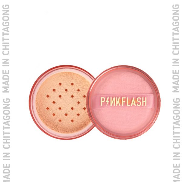 PINK_FLASH Lasting Matte Loose Powder - Shade 111
