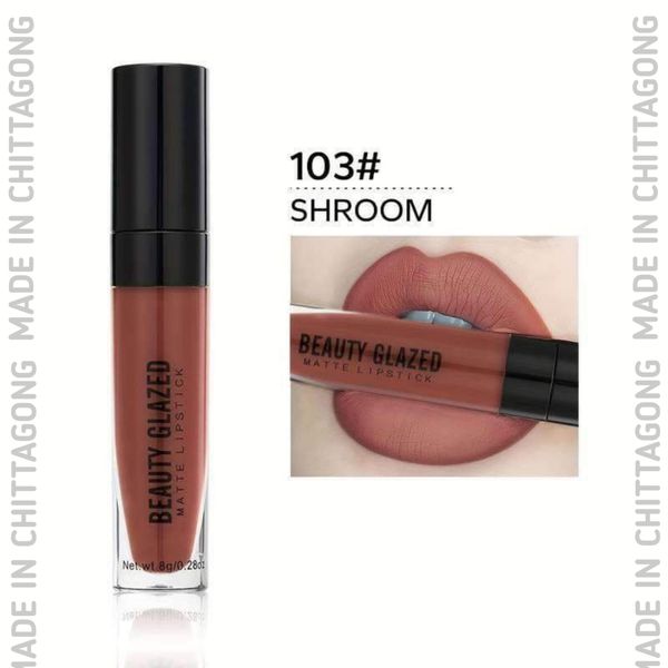 Beauty Glazed Matte Lipstick Shade 103 Shroom