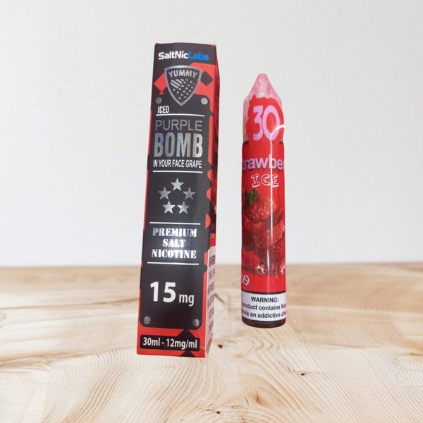 30ML flavor 15 MG Strawberry Iced ICE FLEBER 1peace