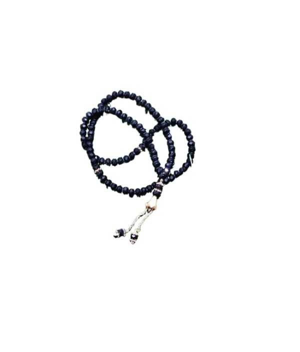 99 beads Crystal Prayer Beads Tasbih (color-Black)99 beads Crystal Prayer Beads Tasbih (color-Black)