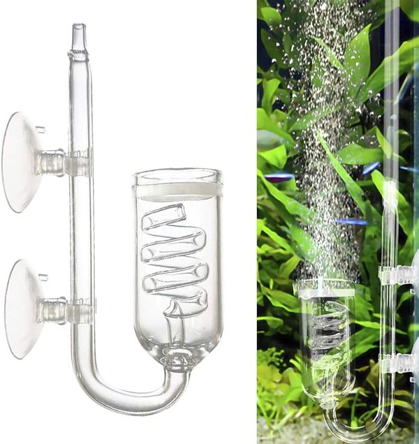 Co2 spiral diffuser
