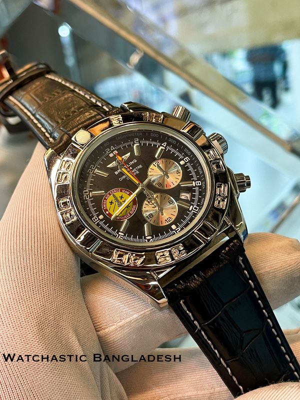 BREITLING CHRONO BLACK BELT BLACK DIAL