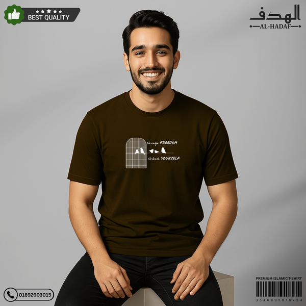 Uncage Freedom Premium T-Shirt - Image 4