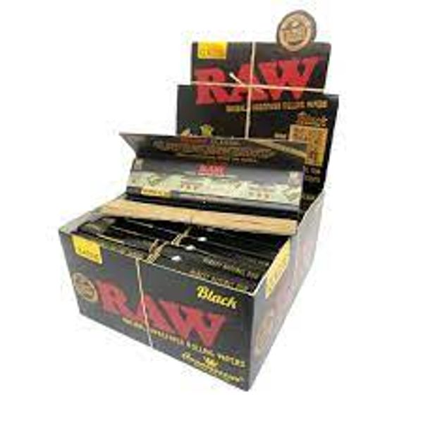 Raw Black King Size 1 Pieces