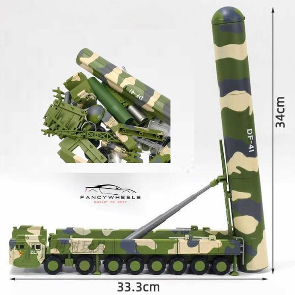 1:72 DIY DF-41 Missile Launcher Model