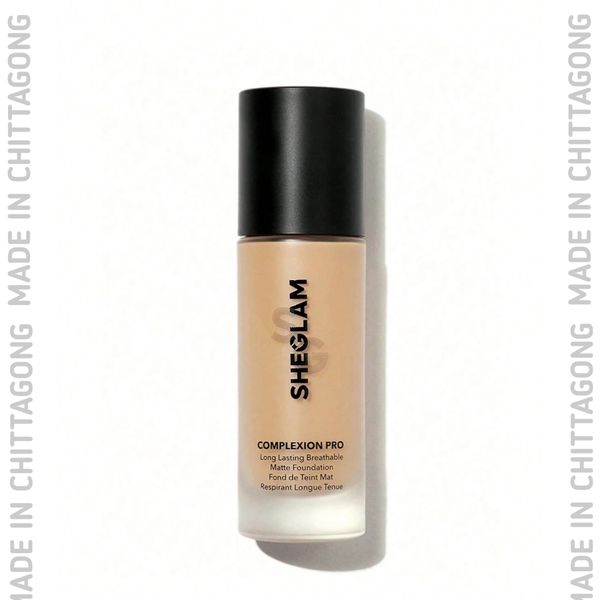 Sheglam Complexion Pro Long Lasting Breathable Matte Foundation-Honey