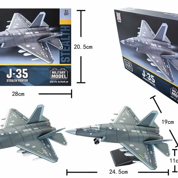 1:72 DIY Model J-35