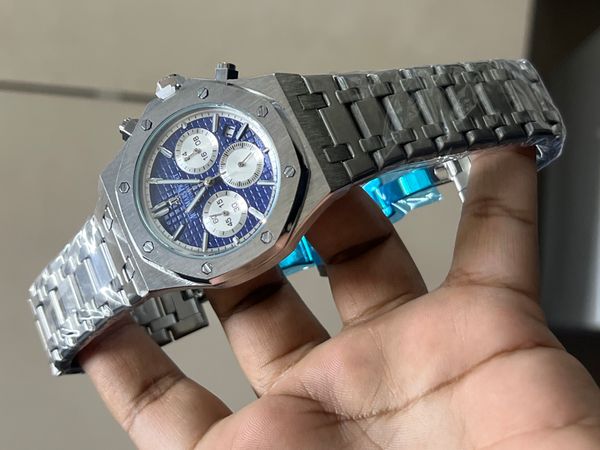 AP CHRONO CHAIN BLUE DIAL