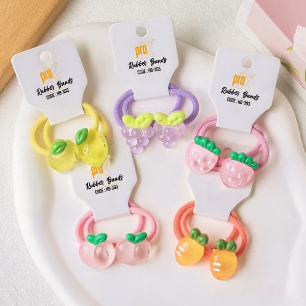 ProX Trendy Ties Hair Band For Women HB-303-1 ( 2pcs ) Multi-Color