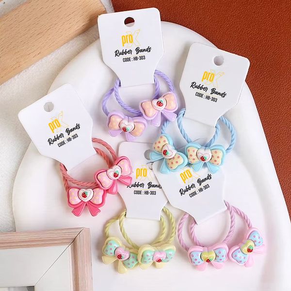 ProX Trendy Ties Hair Band For Women HB-303-2 ( 2pcs ) Multi-Color