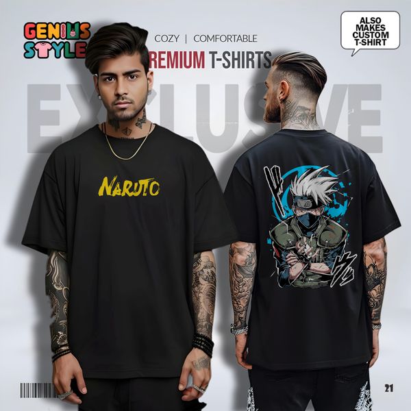 Kakashi Hatake (Naruto) Anime T-shirt - 21