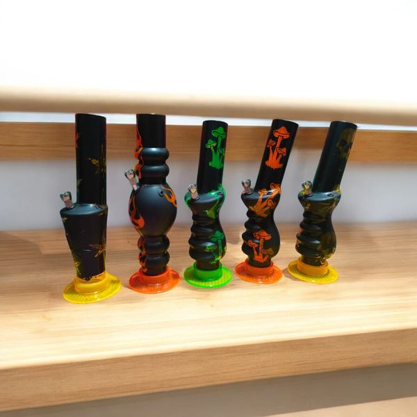 AT-Acryl Bong 32cm Flames