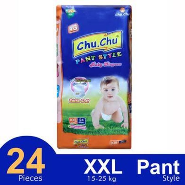 Chu Chu baby Diaper pant systemXXL =24P =MRP 875tk