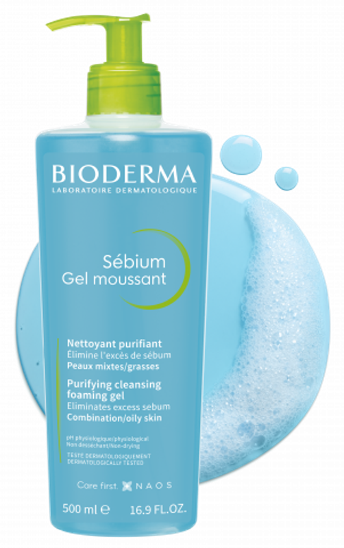 Bioderma Sébium Gel Moussant-(200ml)