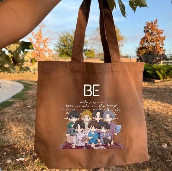 Bts tote bag