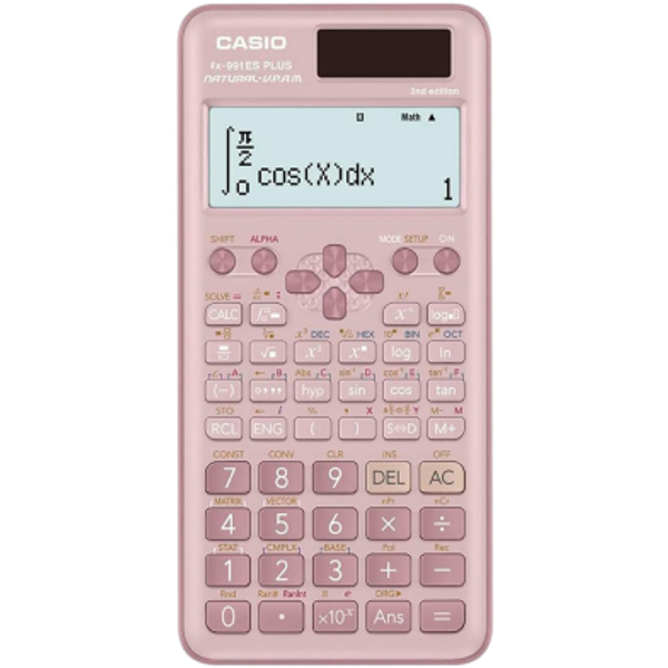 Casio Scientific Calculator (2nd edition) Pink - fx-991ES Plus-2