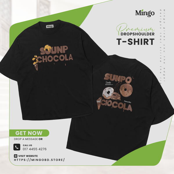 Chocola - Dropshoulder Tshirt