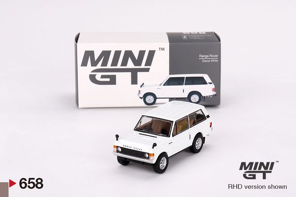 MiniGT 658 Range Rover Davos White