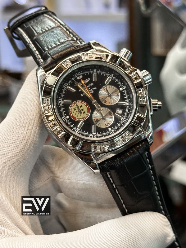 BREITLING BLACK BELT BLACK DIAL