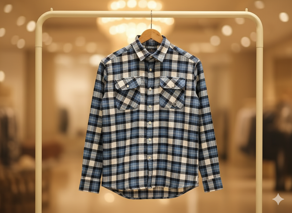 Premium mens Check shirt 204