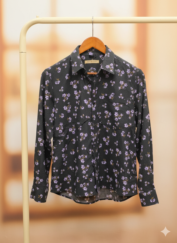 floral print shirt