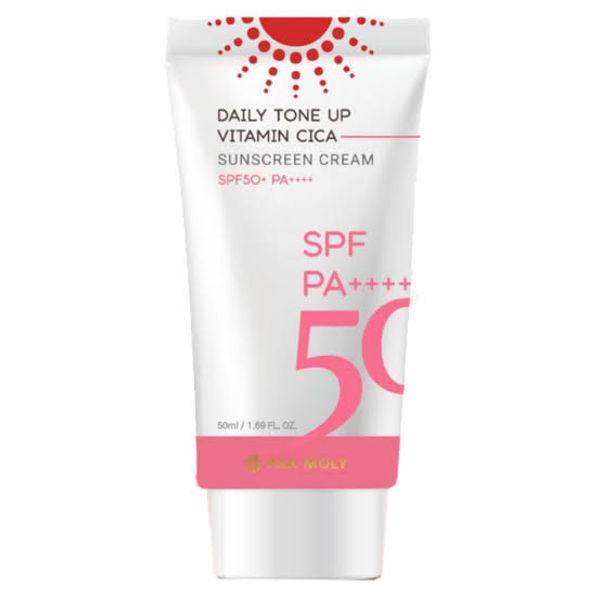 Pax Moly Daily Tone Up Vitamin Cica Sunscreen Cream SPF50+ PA++++ -(50ml)