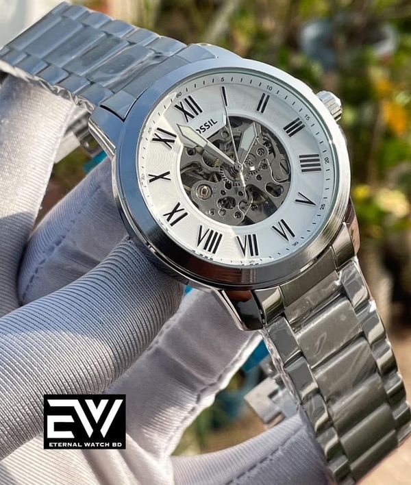FOSSIL AUTOMATIC CH WHITE DIAL