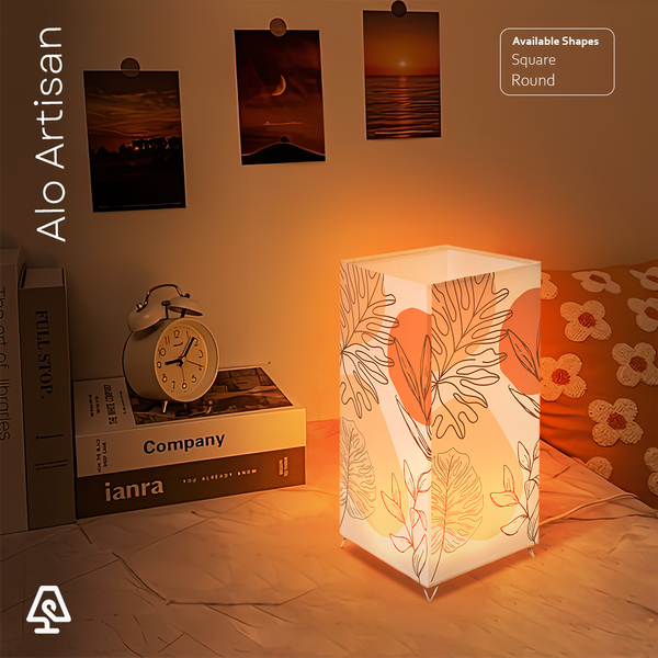 Pen Art floral Table Lamp