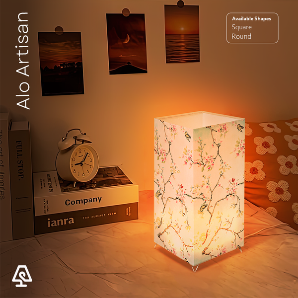 Multi Small floral Table Lamp