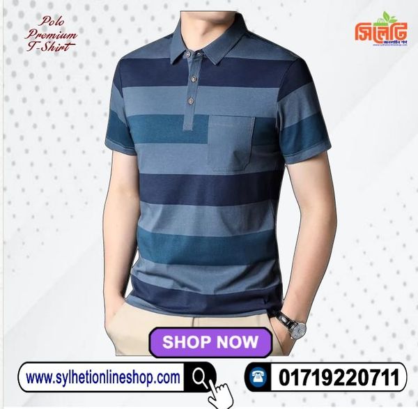 Stylish Half Sleeve Polo T-Shirt (Code: 749000)