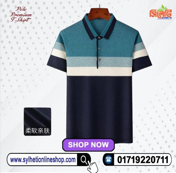 Stylish Half Sleeve Polo T-Shirt (Code: 749100)