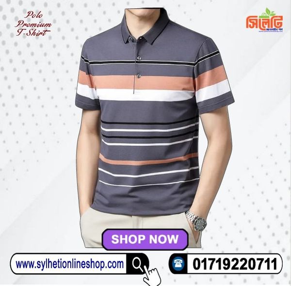 Stylish Half Sleeve Polo T-Shirt (Code: 749400)