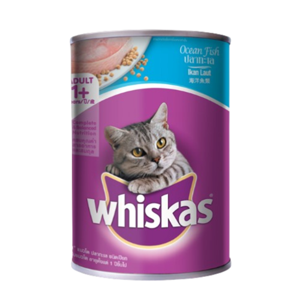 Whiskas Cat Food Can Ocean Fish Flavor