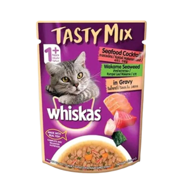 Whiskas Cat Food Tasty Mix Seafood Cocktail